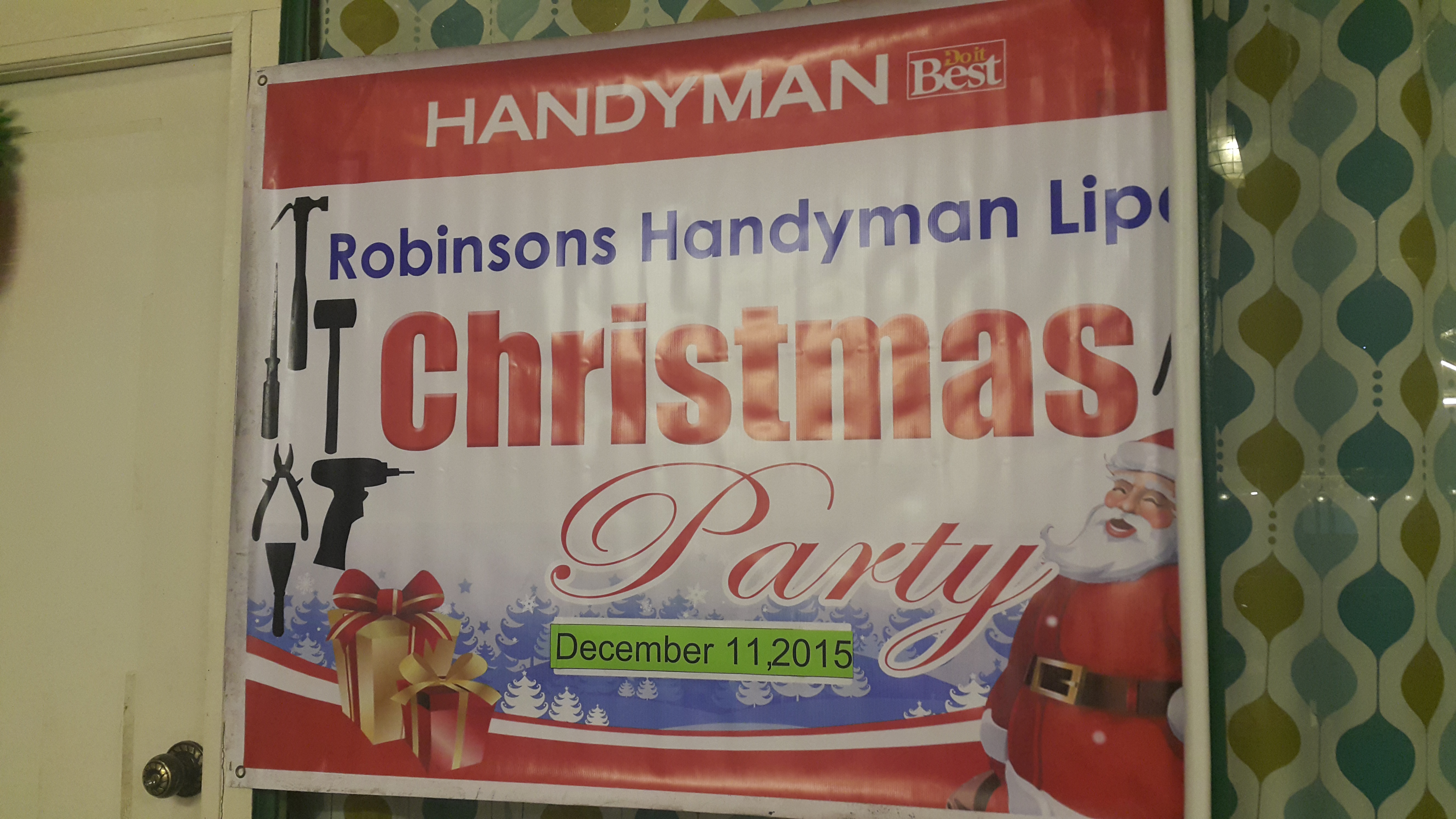 Casa Del Barrio catered Handyman Christmas Party